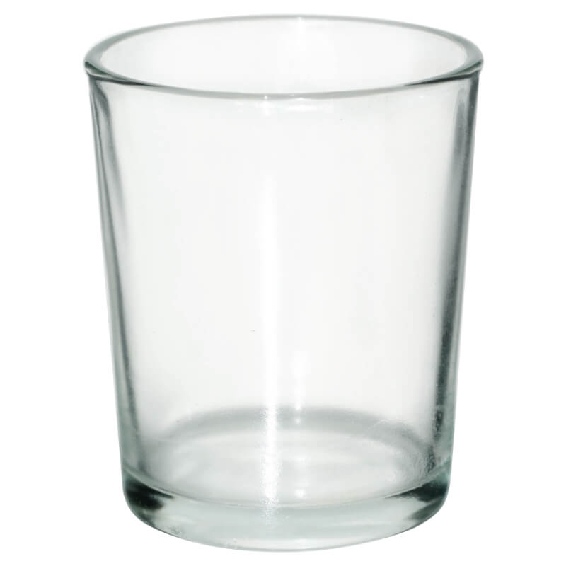 CLEAR GLASS VOTIVE 6X5CM
