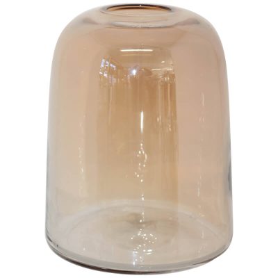 AMBER STOCKHOLM VASE 20X14.5CM