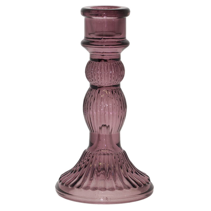 TRENT PLUM CANDLE STICK 16CM