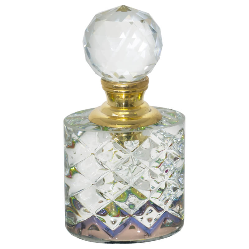 TZAR GOLD NECK PERFUME BOTTLE 8CM