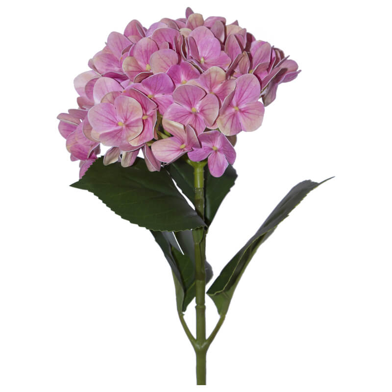 PINK HYDRANGEA STEM 68CM