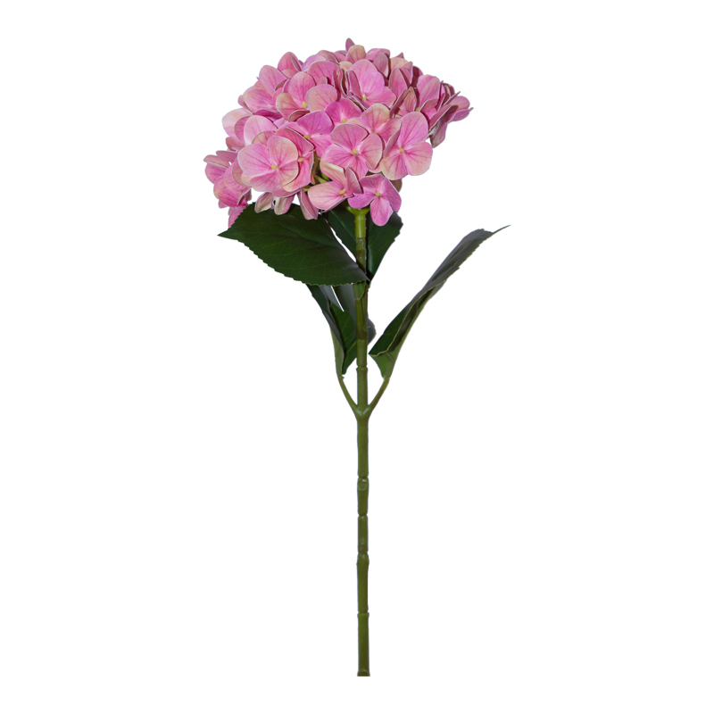 PINK HYDRANGEA STEM 68CM - Image 2