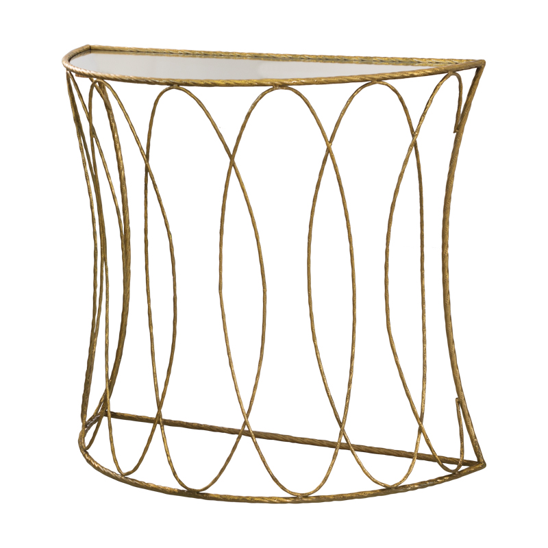LINA HALF MOON TABLE 90X40X80CM