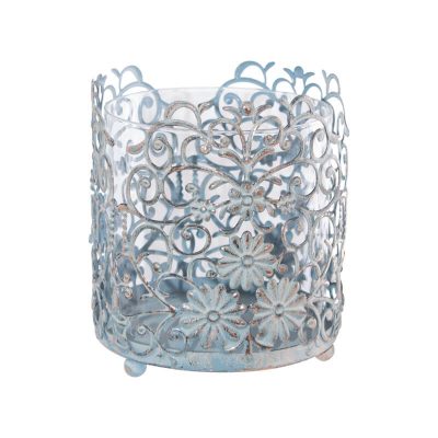 MARGARITE VOTIVE WITH GLASS 15 CM