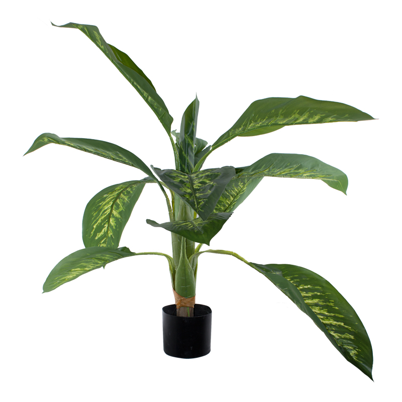 GREEN GIANT POTTED LEAF 100CM MIXED