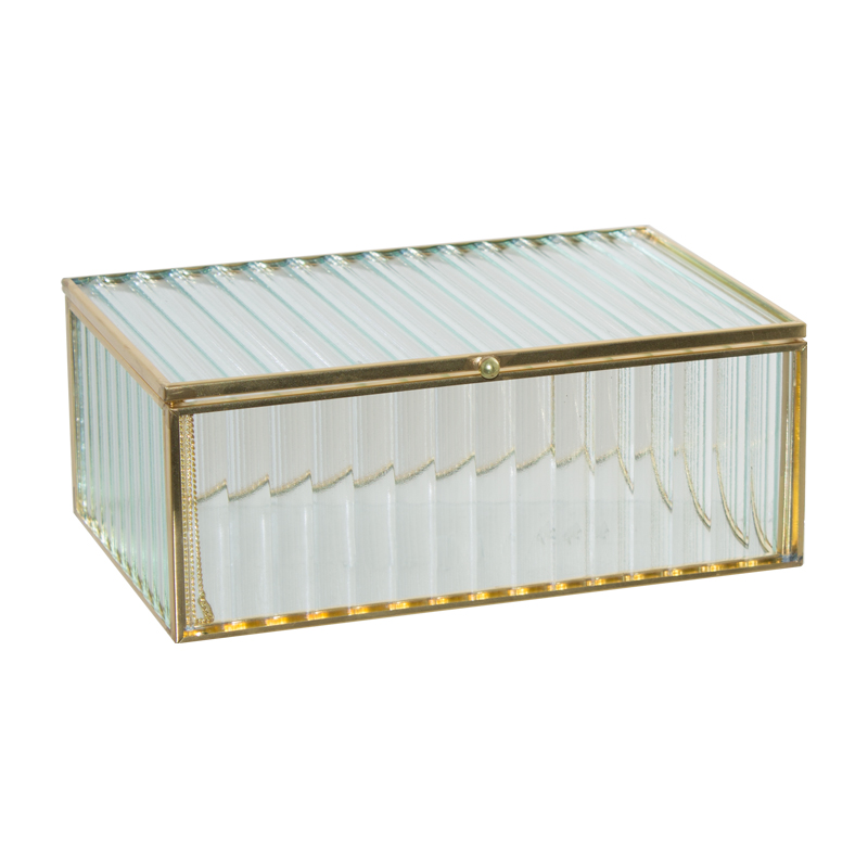 LINEAR GLASS BOX 18X12X7CM
