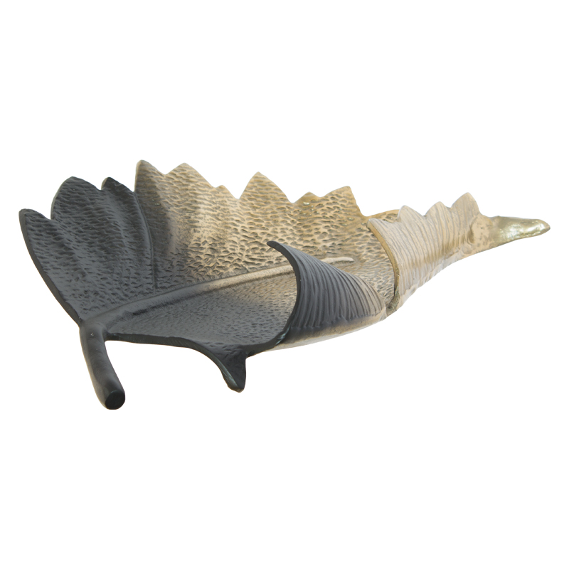 CURVED LEAF DECOR 2 TONE 49X28CM - Image 2