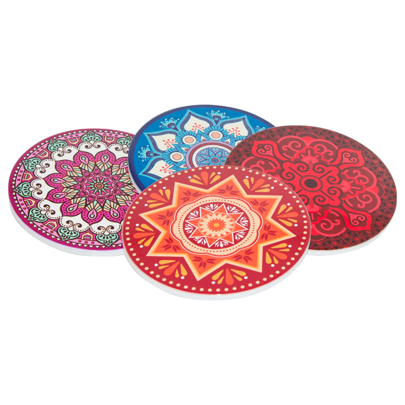 BOHO TRIVET 15CM MIXED