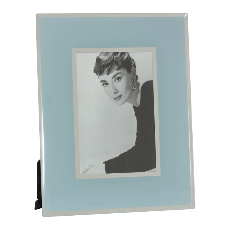 DUCK EGG BLUE PHOTO FRAME 23X18CM