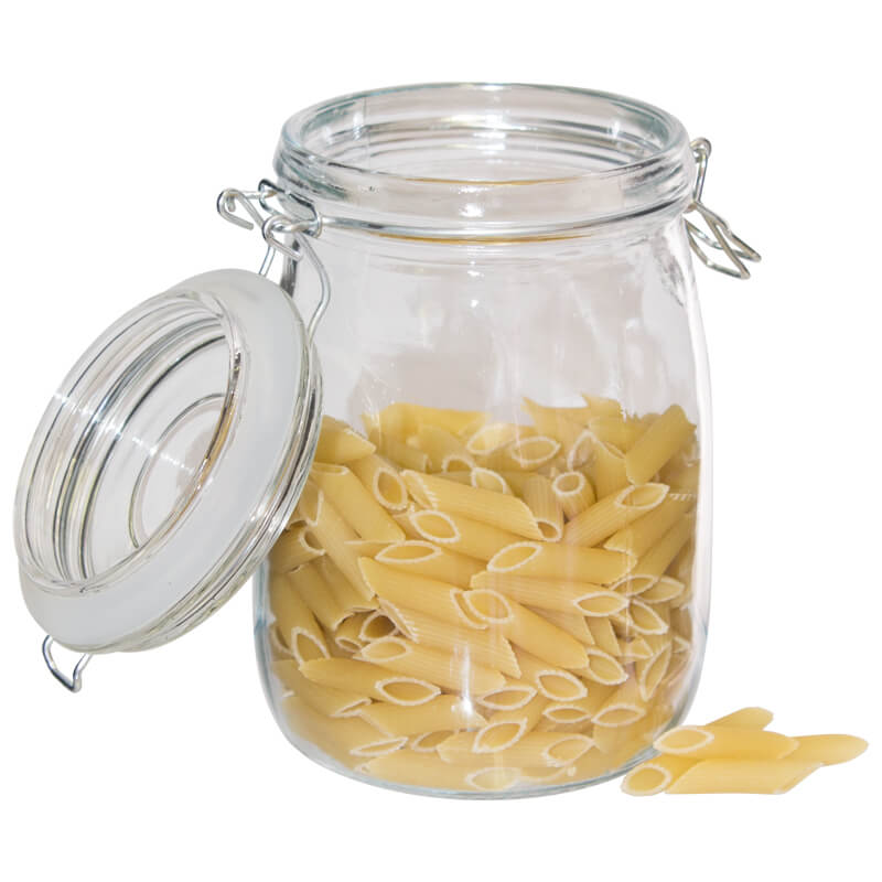 CLIP TOP JAR 11X11X18.5CM/1000ML - Image 2