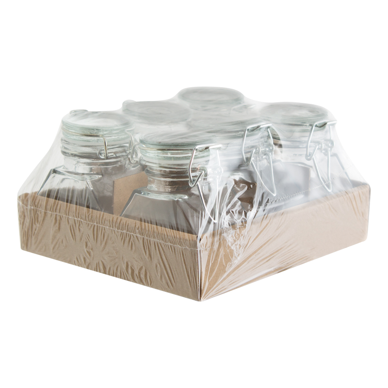 CLIPTOP JAR DIAMOND 8CM 100ML S/6 - Image 2