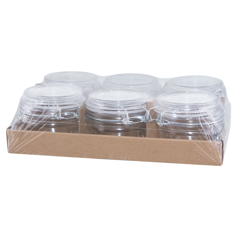 CLIPTOP JAR CYLINDR 7CM 125ML S/6 - Image 2