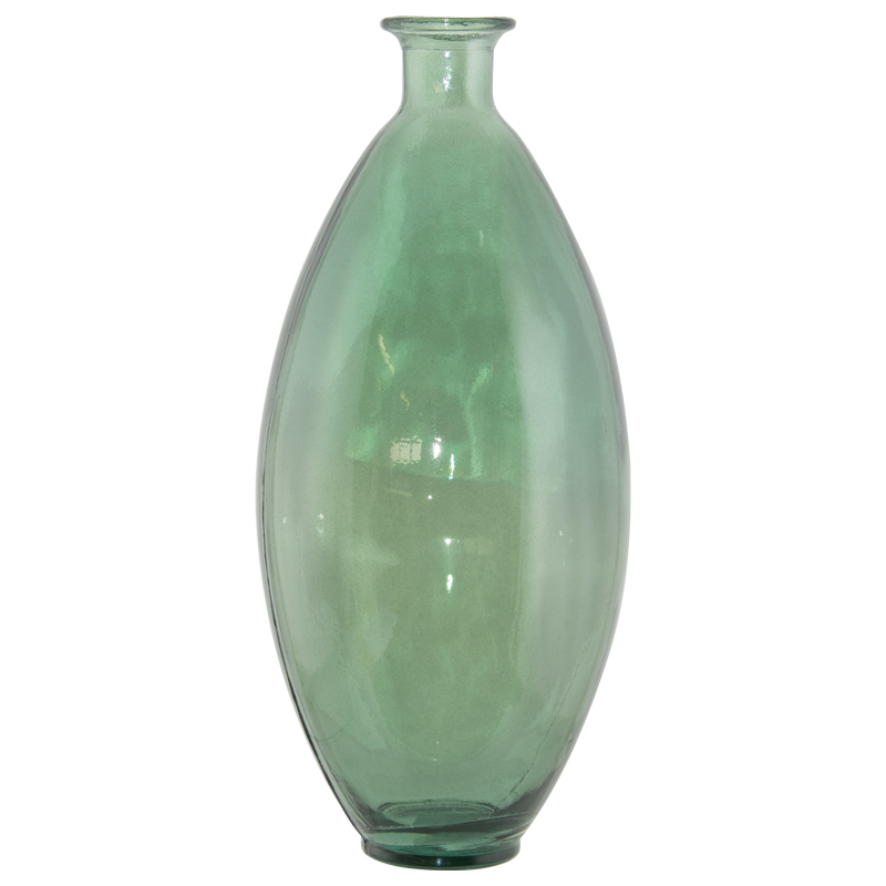 DARK GREEN VASE 38 CM
