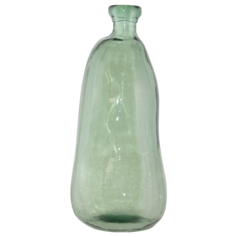 DARK GREEN ORGANIC VASE 51 CM