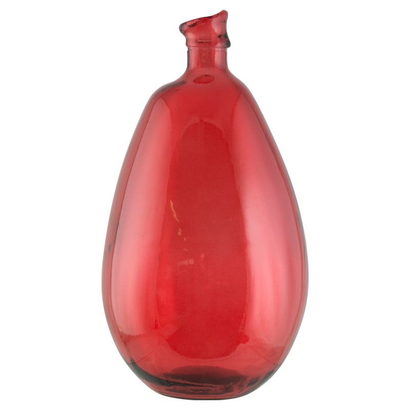 CRIMSON DARK ORGANIC VASE 47 CM