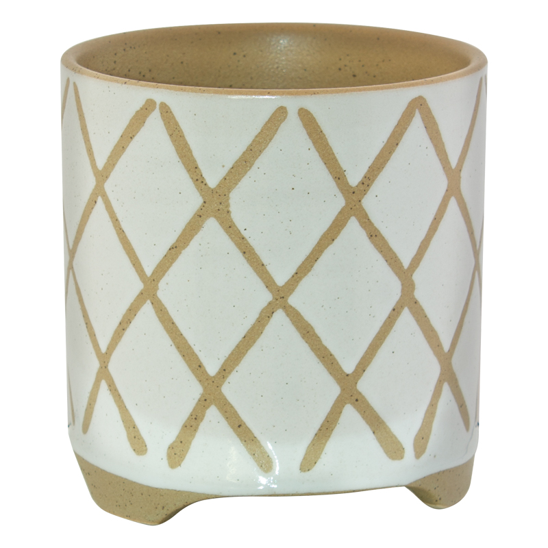NATURAL HATCH POT 14 CM