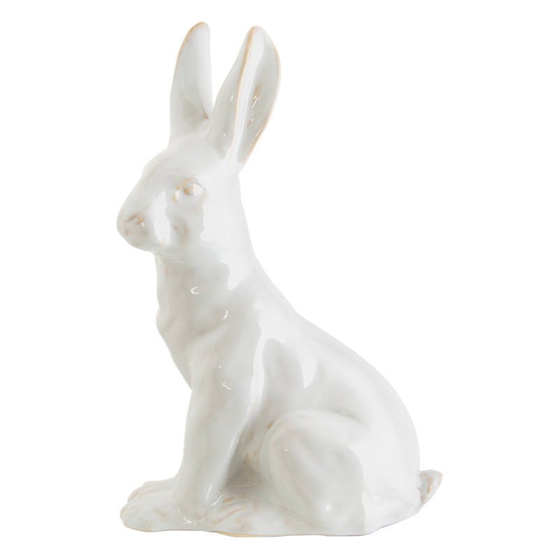 WHITE RABBIT SITTING 31 CM - Image 2