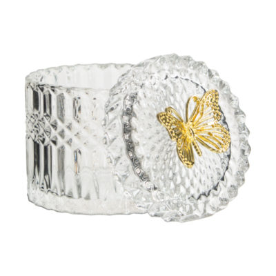 GOLD BUTTERFLY TRINKET 13CM