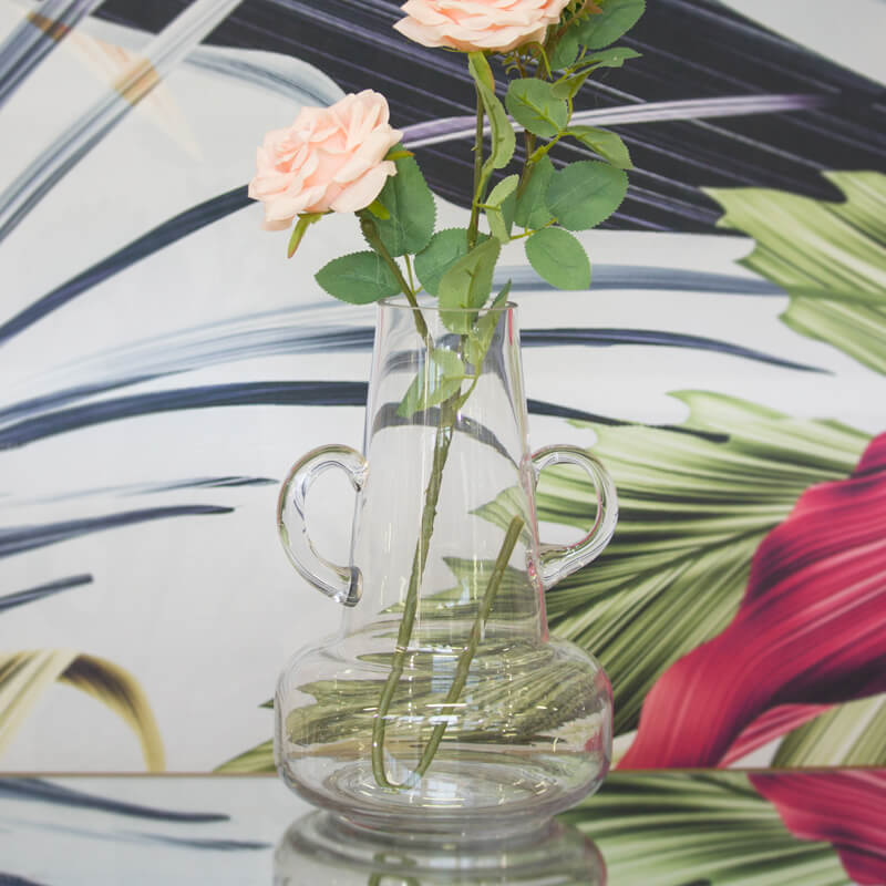 HANDLED BOTTLE VASE 27CM - Image 2