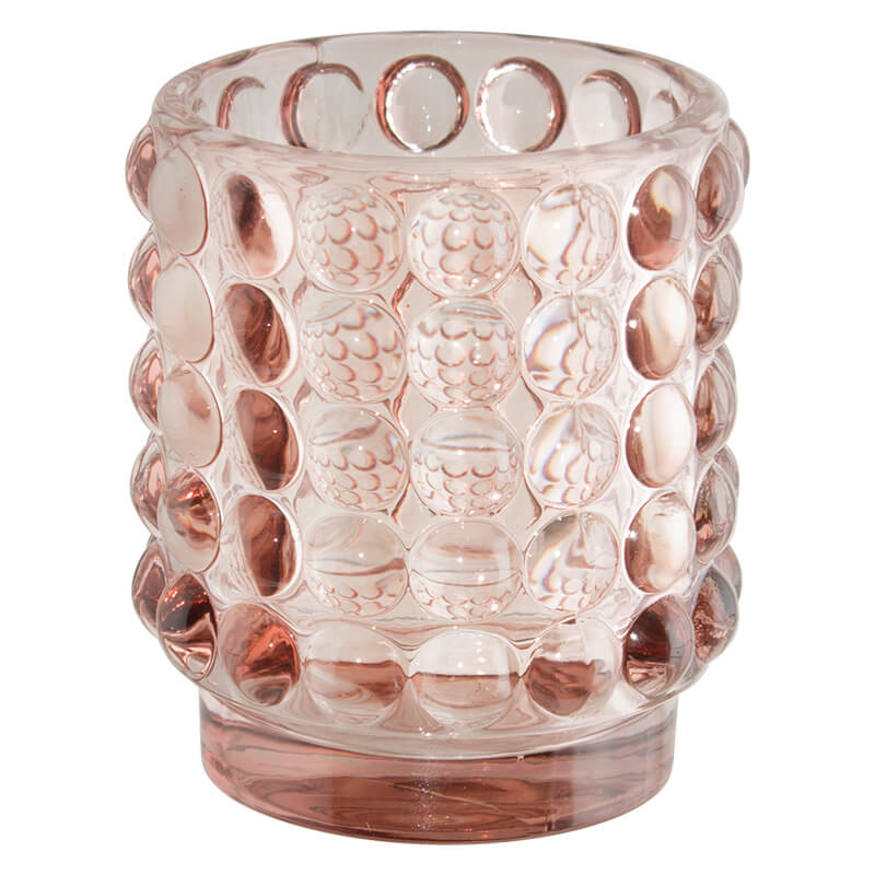 BELLA PINK VOTIVE 8CM