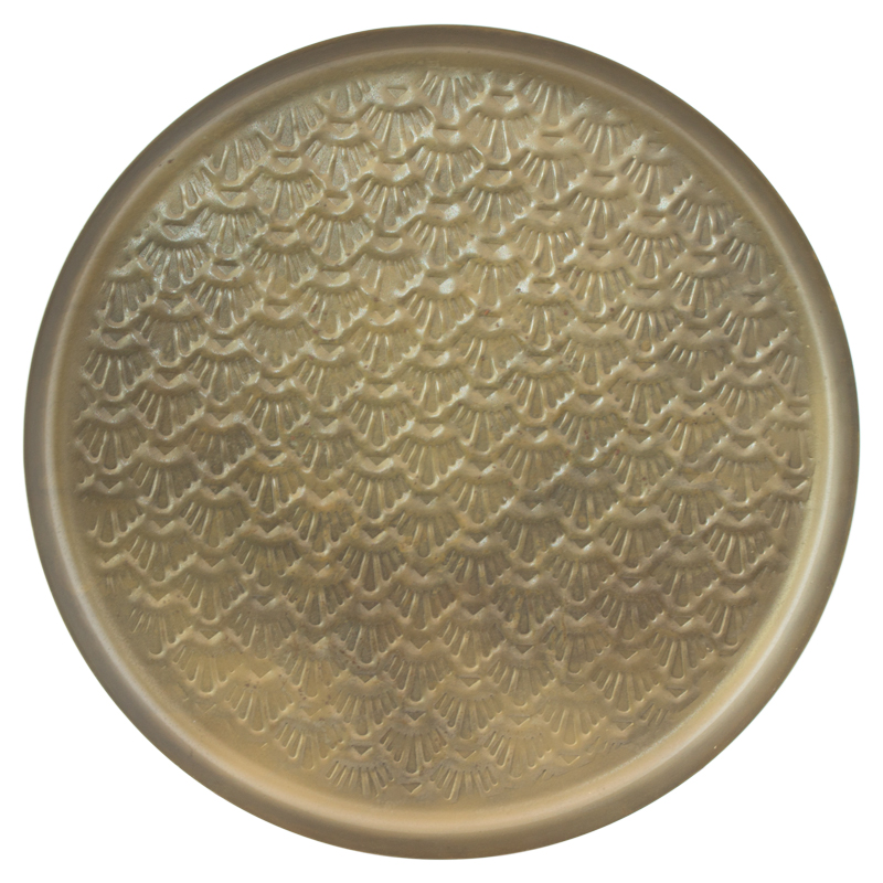 SUTTON BRASS ANTINQUE TRAY 40CM D - Image 2
