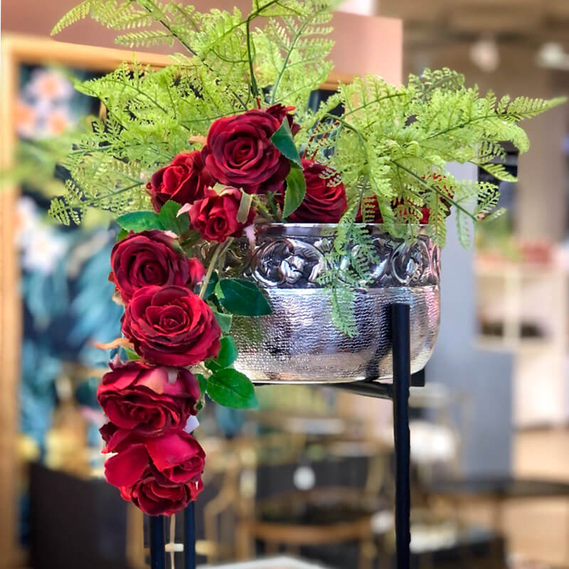 MOROCCAN FLOWER VASE/STAND 40CM - Image 2