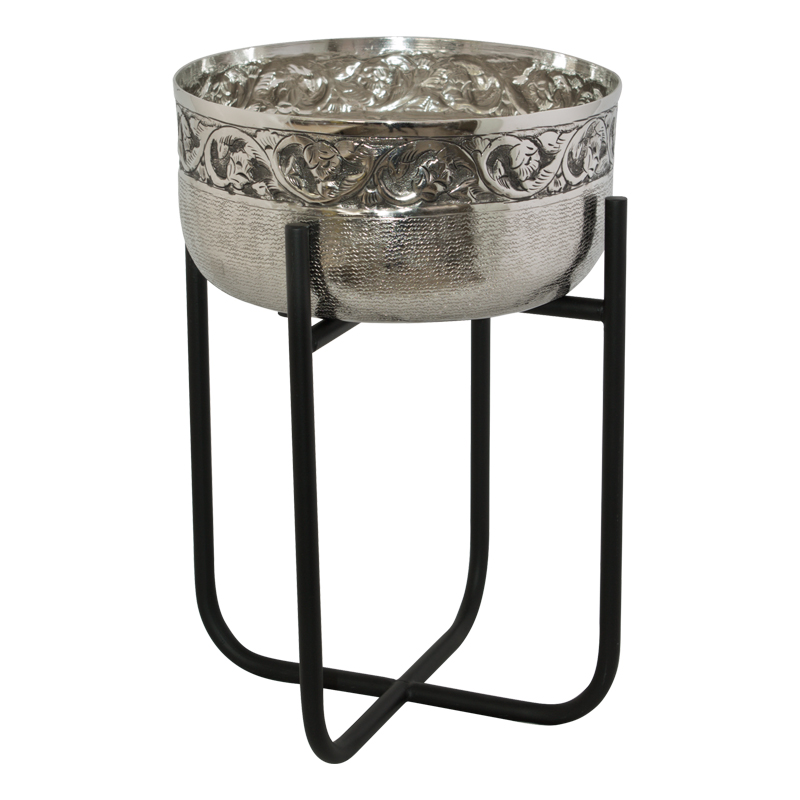 MOROCCAN FLOWER VASE/STAND 40CM