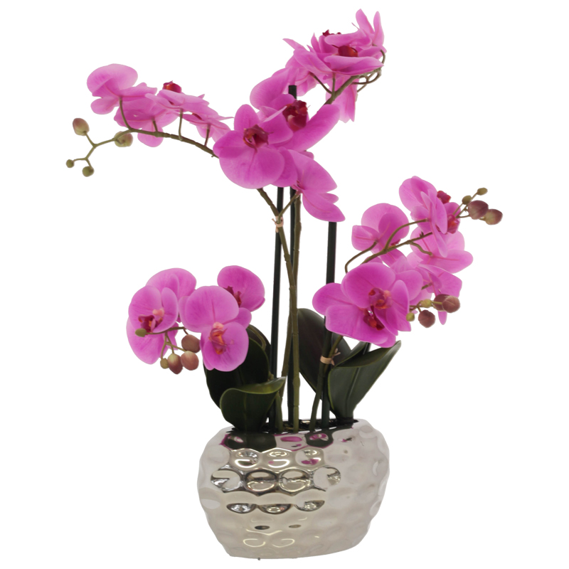 PINK ORCHID IN POT 58CM