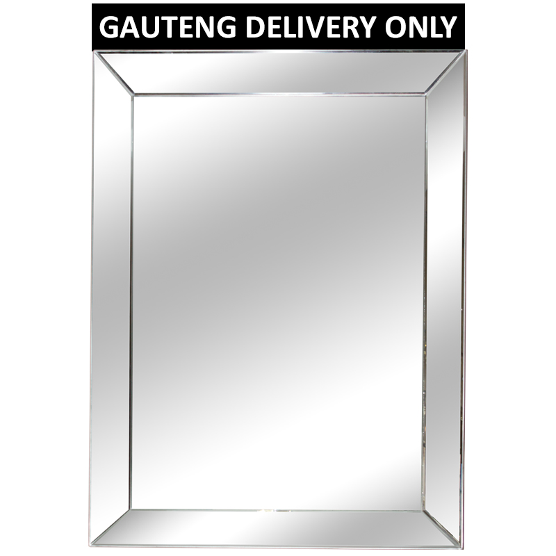 MIRROR SILVER GLASS 90X120CM