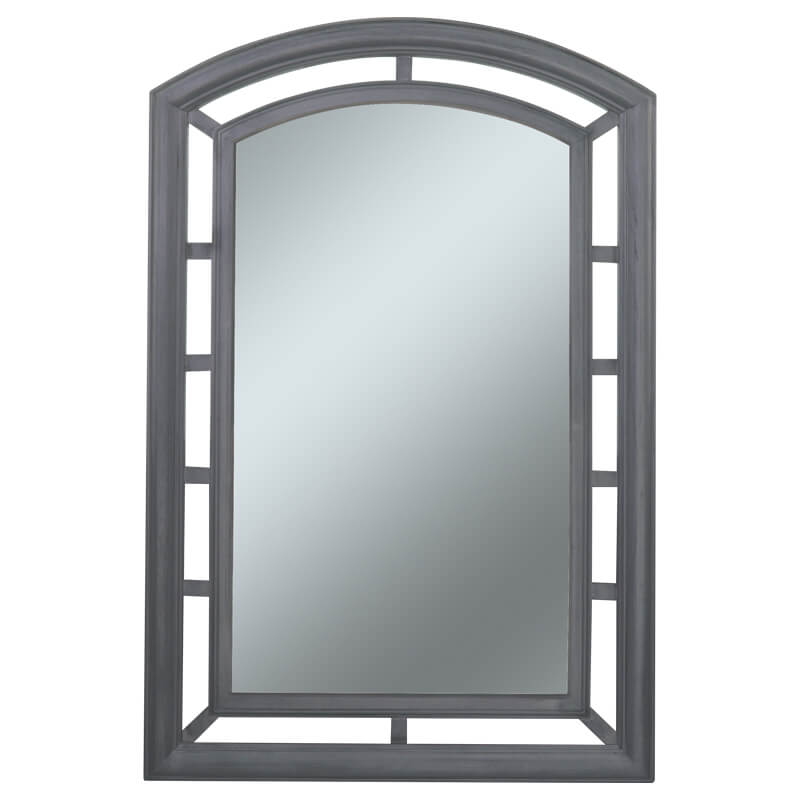 MAISON SILVER MIRROR 90X60CM