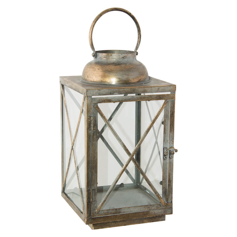 GURUTZEA LANTERN 40X21X21 A/GOLD