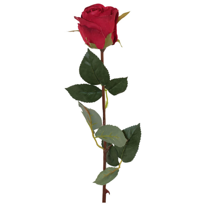 RED ROSE BUD 64CM - Image 2