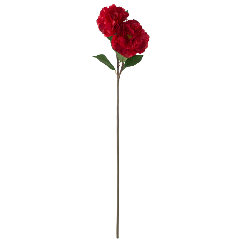 RED CAMELLIA 74CM - Image 2