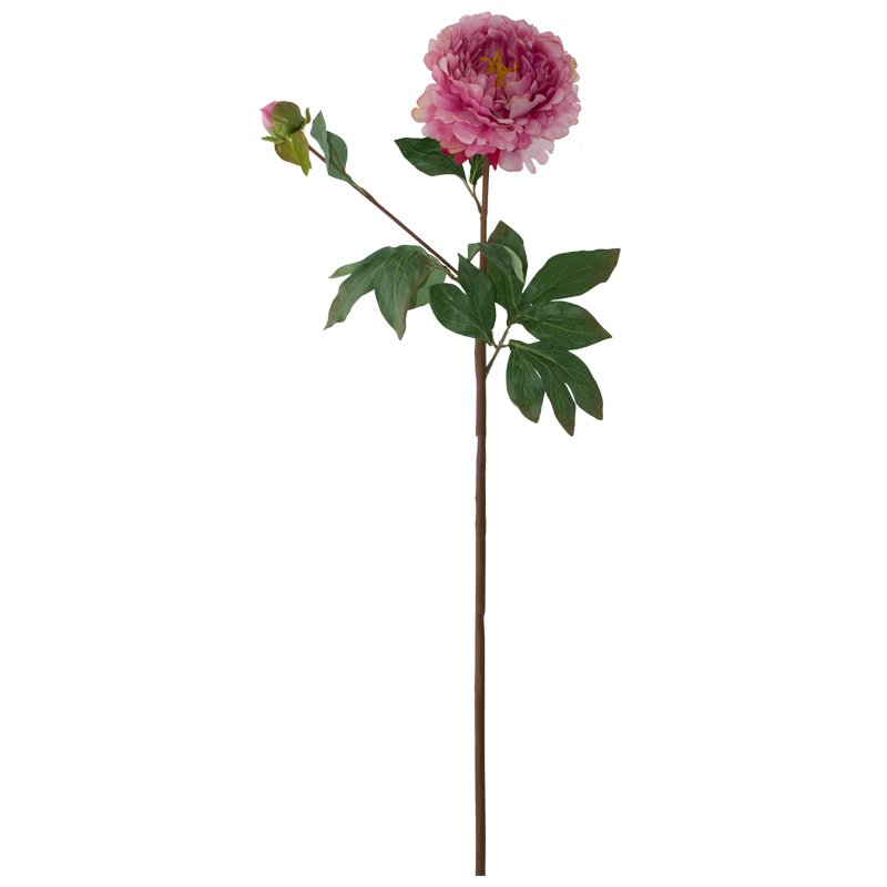 DARK PINK PEONY 82CM - Image 2