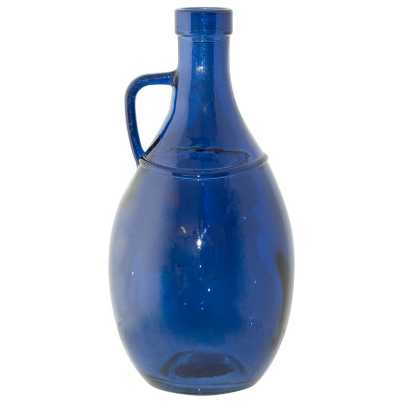 PACIFIC BLUE BOTTLE VASE 26CM