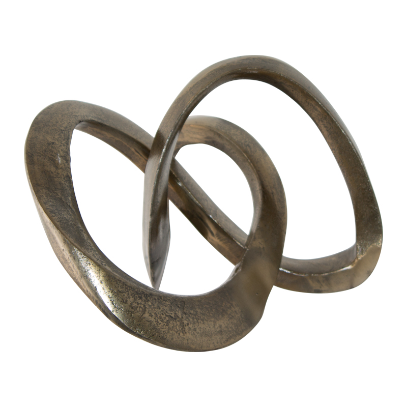 ROUGH LIGHT BRASS ANT SCULP 26X32 - Image 2