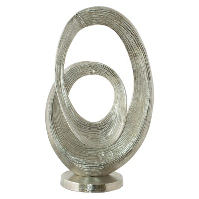 SCULPTURE SWIRL ROUGH NICKEL52X30