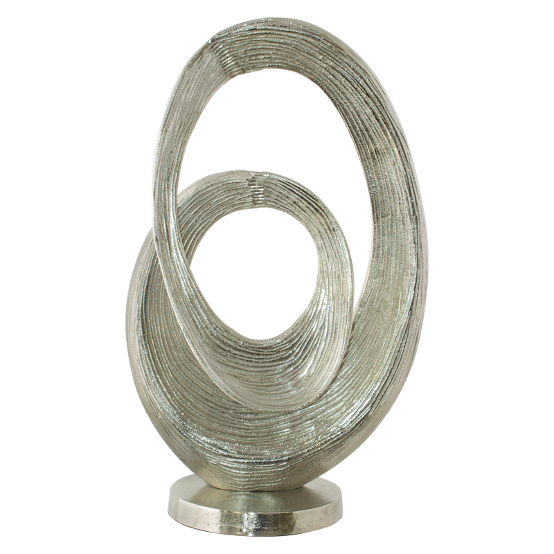 SCULPTURE SWIRL ROUGH NICKEL52X30