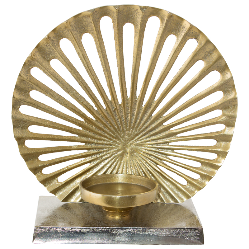 SOLEIL C/HOLDER NICKEL/G 31X31X14