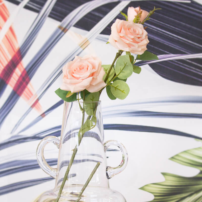 APRICOT ROSE 65CM - Image 3