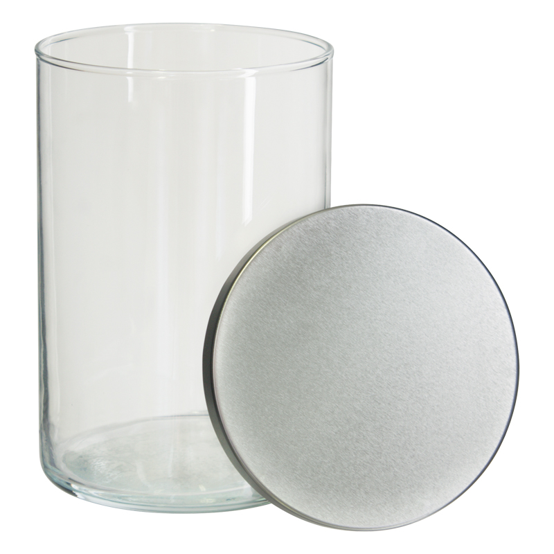 INGA CYLINDER VASE/JAR LID 15X10C - Image 2