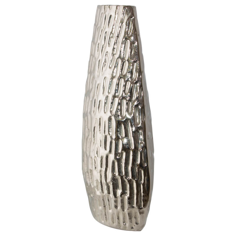 CRINCKLED OVAL DROP VASE 43CM - Image 2