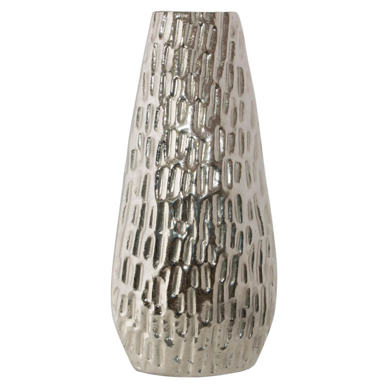 CRINCKLED OVAL DROP VASE 43CM