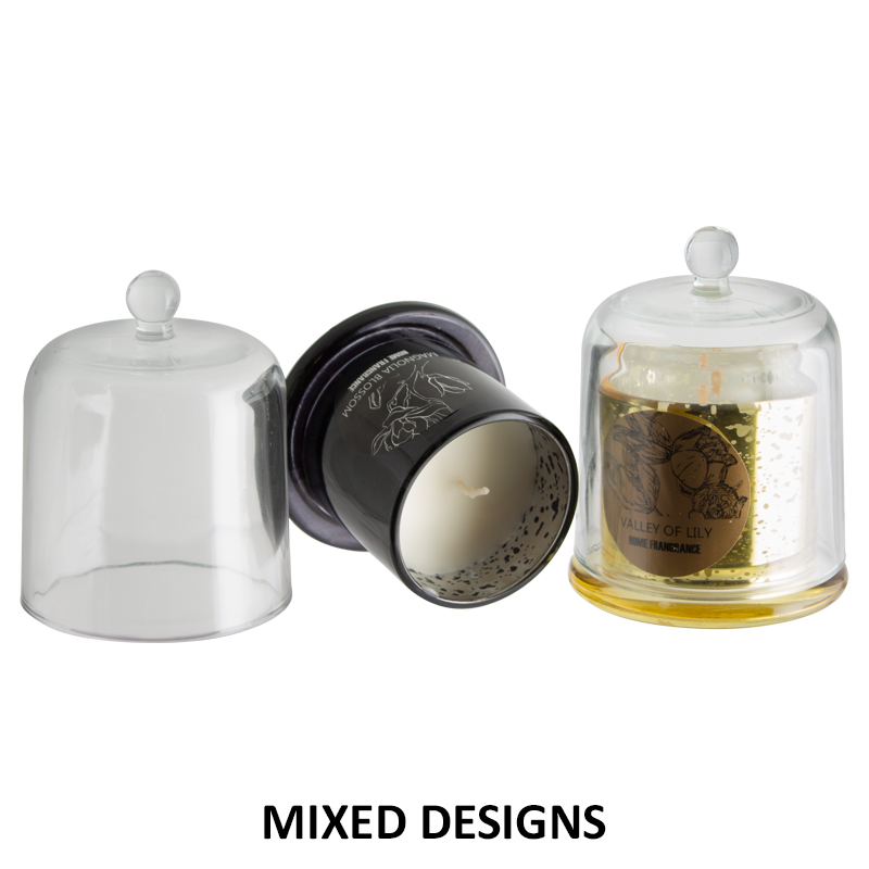 DELUXE SCENTED CANDLE/DOME 9X18CM - Image 2