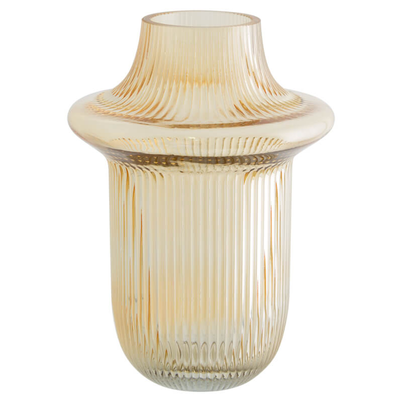 ALURA AMBER VASE 22CM