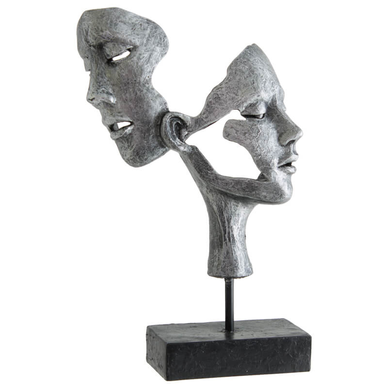 ABSTRACT LOVERS 21X8X33CM