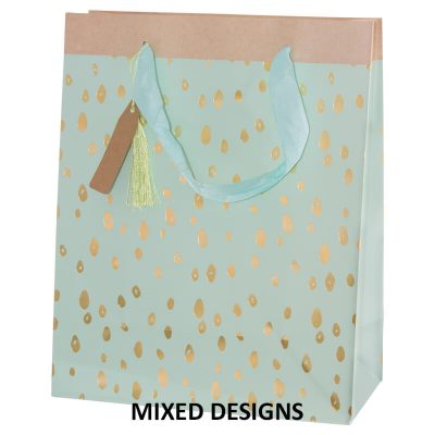 GLISTEN GIFT BAG MED 26X32X13CM