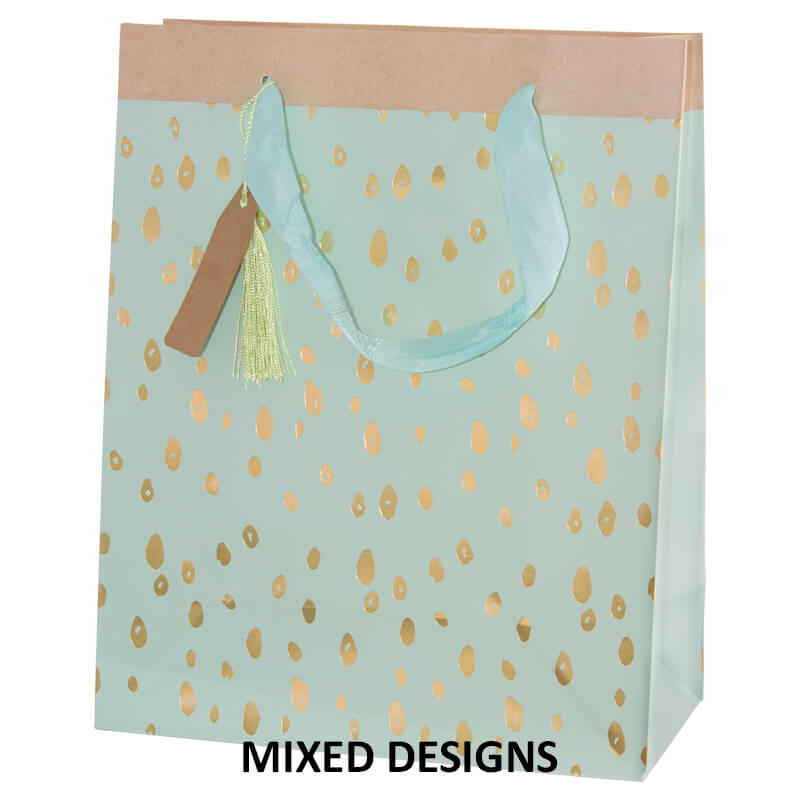 GLISTEN GIFT BAG MED 26X32X13CM