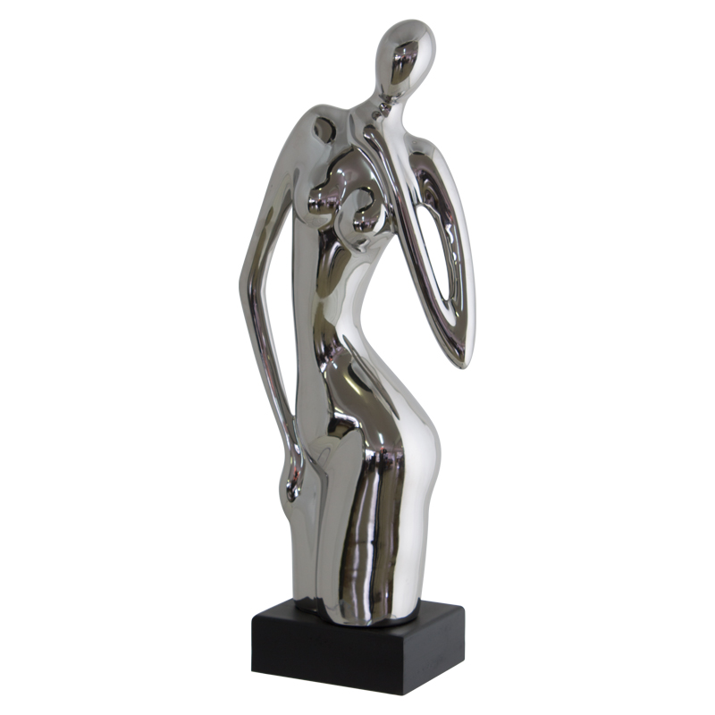 SILVER FIGURINE 43X17CM - Image 2