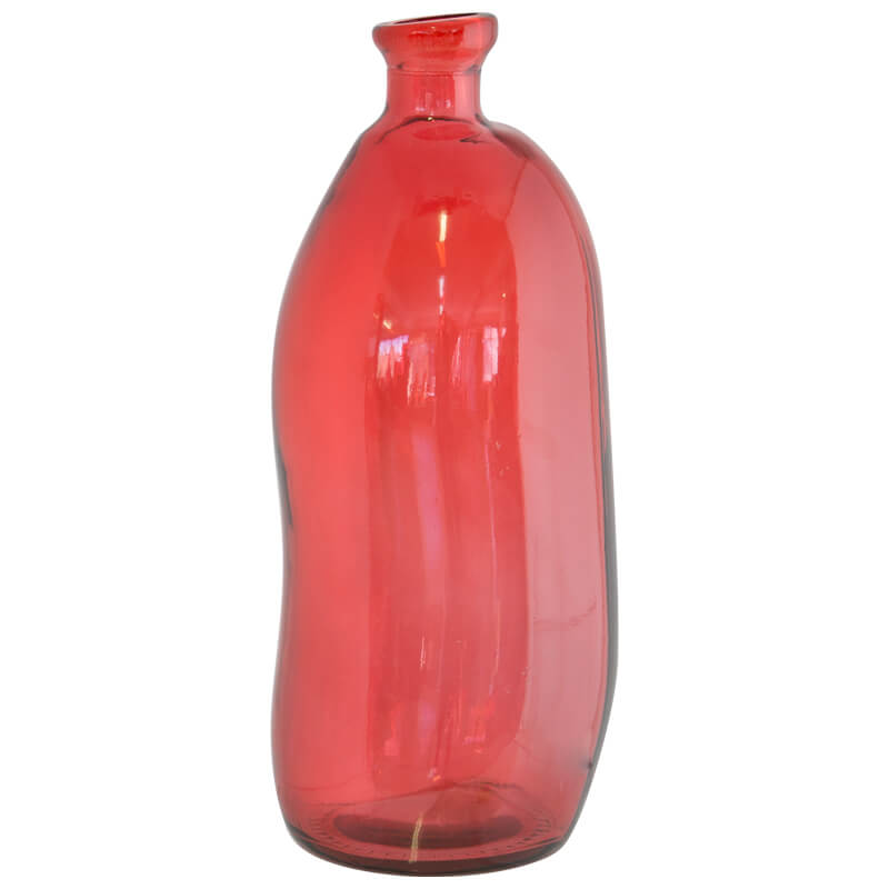 CRIMSON DARK ORGANIC VASE 35CM